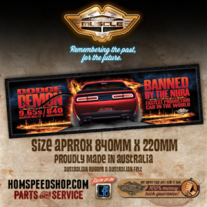DODGE DEMON BAR MAT