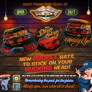 MUSTANG GT BUCKET HAT