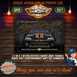 FALCON BF GT BANNER