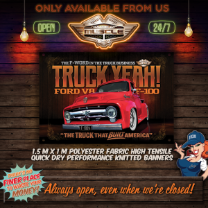 FORD F100 BANNER
