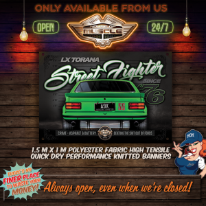 HOLDEN TORANA A9X BANNER