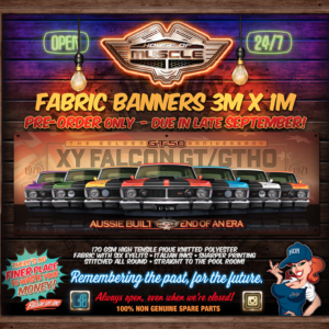 FALCON XY 3M BANNER