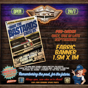 FORD BATHURST 1977 BANNER