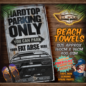 FALCON HARDTOP BEACH TOWEL