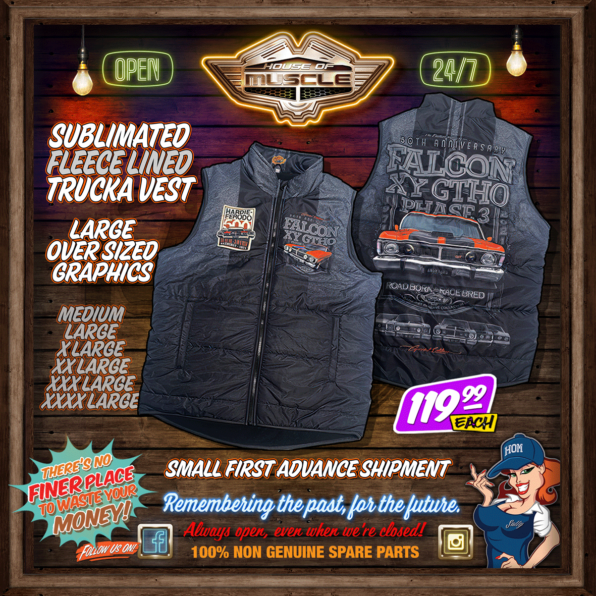 FALCON GTHO BATHURST 1971 VEST