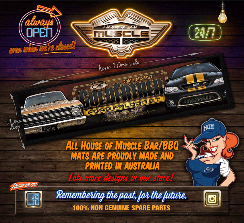 FORD FALCON BAR MAT