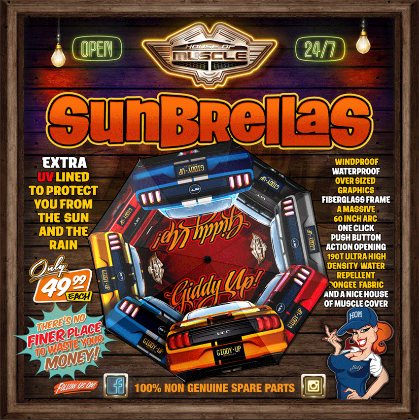 FORD MUSTANG GIDDY UP